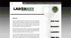 Desktop Screenshot of laborkey.com